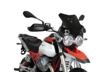 Parabrezza Puig Sportscheibe 385 x 355 mm con ABE per Moto Guzzi V85 Strada, V85TT Travel, V85TT 850 anno 2024 - 2026
