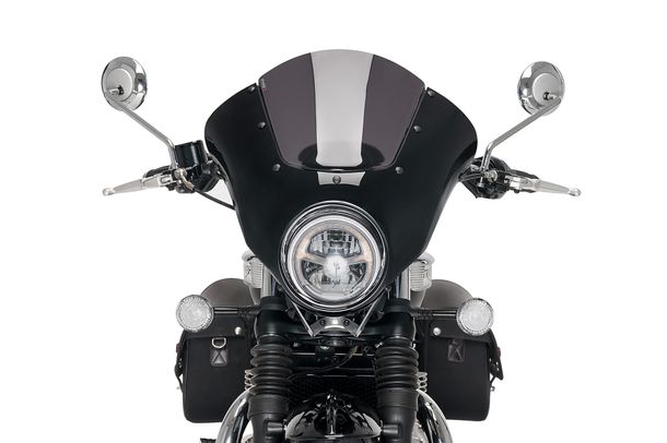 Windschild Puig Dark Night mit ABE für Triumph Bonneville Speedmaster Bj. 2018 - 2026