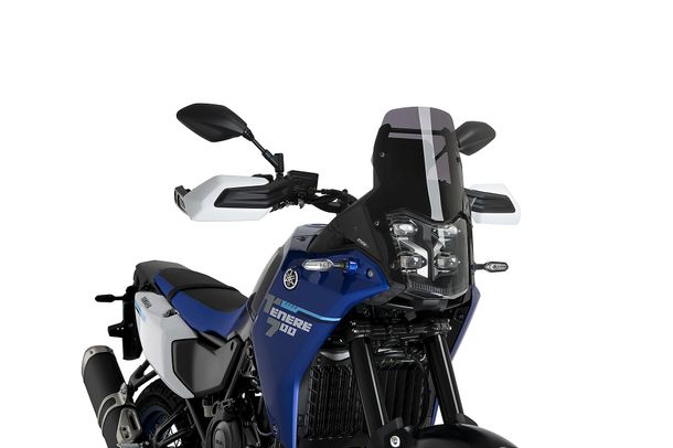 Windschild Puig Sportscheibe 410 x 330 mm mit ABE für Yamaha Tenere 700, Tenere 700 Rally Edition Bj. 2025 - 2026