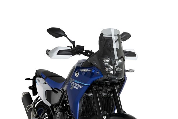 Windschild Puig Sportscheibe 410 x 330 mm mit ABE für Yamaha Tenere 700, Tenere 700 Rally Edition Bj. 2025 - 2026
