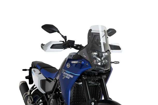 Windschild Puig Sportscheibe 410 x 330 mm mit ABE für Yamaha Tenere 700, Tenere 700 Rally Edition Bj. 2025 - 2026