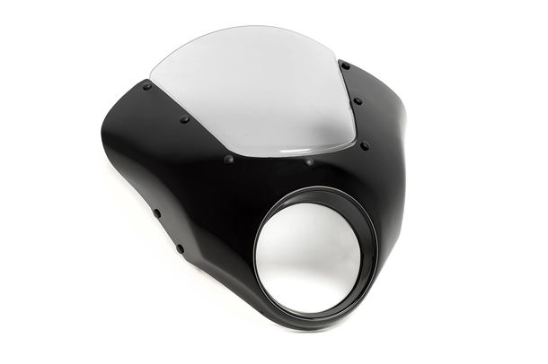 Windschild Puig Dark Night mit ABE für Indian Scout Bobber Bj. 2018 - 2026