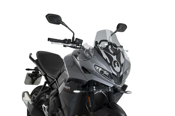 Windschild Puig Sportscheibe 425 x 315 mm mit ABE für Triumph Tiger Sport 800 Bj. 2025
