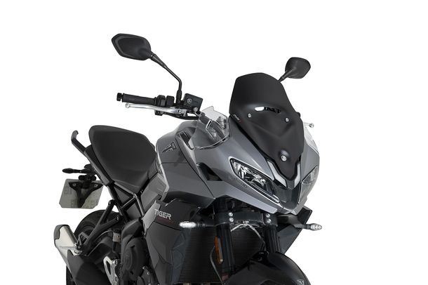 Windschild Puig Sportscheibe 425 x 315 mm mit ABE für Triumph Tiger Sport 800 Bj. 2025