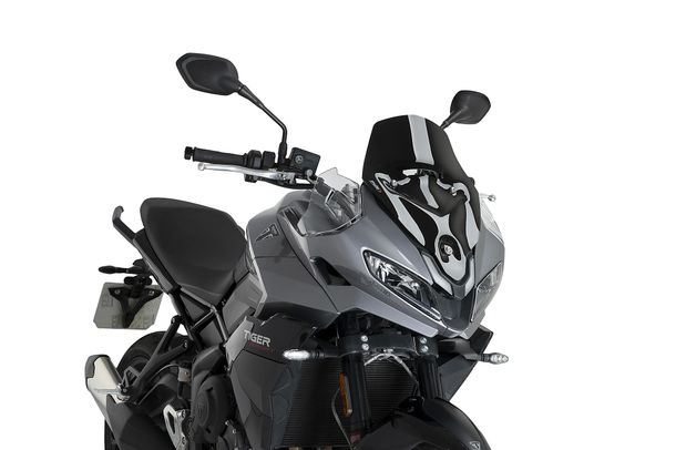 Windschild Puig Sportscheibe 425 x 315 mm mit ABE für Triumph Tiger Sport 800 Bj. 2025