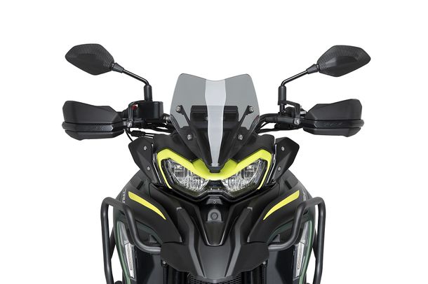 Windschild Puig Sportscheibe 308 x 253 mm mit ABE für Benelli TRK 702, TRK 702 X Bj. 2023 - 2026