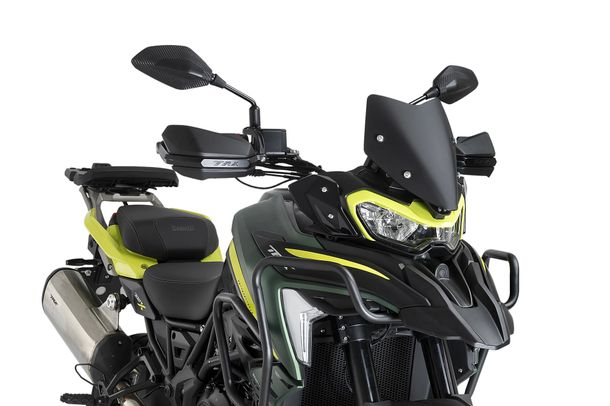 Windschild Puig Sportscheibe 308 x 253 mm mit ABE für Benelli TRK 702, TRK 702 X Bj. 2023 - 2026