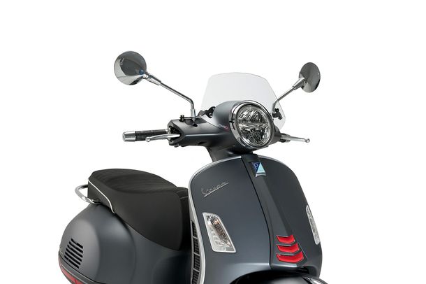 Windschild Puig GTS Sport 230 x 400 mm mit ABE für Vespa GTS 125, GTS 300, GTS 300 Super Sport, GTS 300 Super Bj. 2007 - 2022