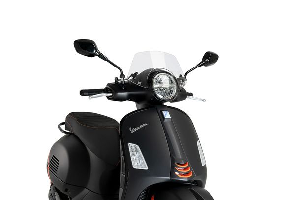 Windschild Puig GTS Sport 220 x 375 mm mit ABE für Vespa GTS 125 Super Sport, GTS 125 Super Tech, GTS 125 Super Bj. 2023 - 2026