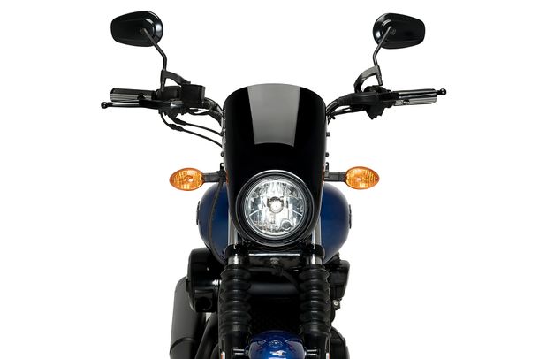 Windschild Puig Anarchy mit ABE für Harley Davidson Street 750 XG750 Bj. 2015 - 2021