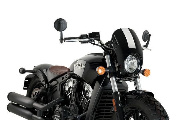 Windschild Puig Anarchy mit ABE für Indian Scout Bobber, Scout Classic Bj. 2017 - 2026