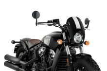 Windscherm Puig Anarchy met ABE voor Indian Scout Bobber, Scout Classic bj. 2017 - 2026