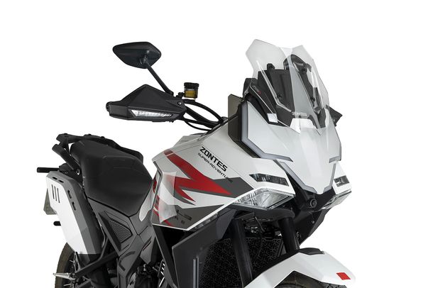 Windschild Puig Sportscheibe 365 x 325 mm mit ABE für Zontes 703F-19, 703F-21 Bj. 2024 - 2026
