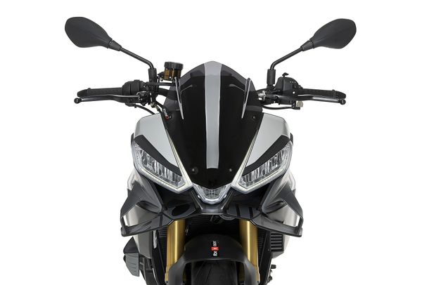 Windschild Puig Sportscheibe 360 x 275 mm mit ABE für Aprilia Tuono V4 1100 Factory, Tuono V4 1100 Bj. 2025 - 2026