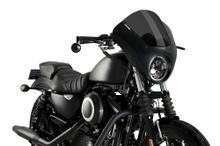 Windscherm Puig Dark Night met ABE voor Harley Davidson Sportster 883 Iron XL883N bouwjaar 2009 - 2022