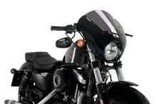 Windscherm Puig Dark Night met ABE voor Harley Davidson Sportster FORTY-EIGHT XL1200X Bj. 2015 - 2020