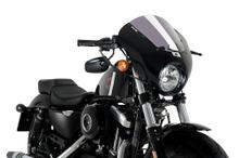 Windscherm Puig Dark Night met ABE voor Harley Davidson Sportster FORTY-EIGHT XL1200X Bj. 2015 - 2020