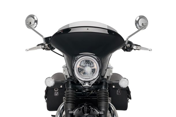 Windschild Puig Batwing SML Sport mit ABE für Triumph Bonneville Speedmaster Bj. 2018 - 2026