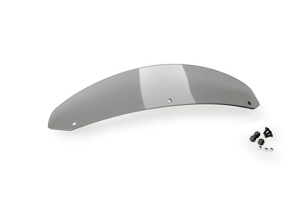 Windschild Puig Batwing SML Sport mit ABE für Harley Davidson Sportster 883 Iron XL883N, Honda CMX 500 Rebel, Indian Scout Classic, Yamaha XV950R, Kawasaki Vulcan S, Triumph Bonneville Speedmaster