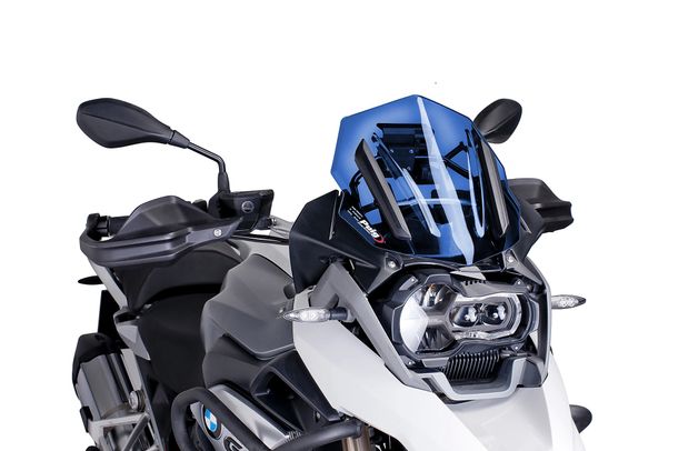 Windschild Puig Sportscheibe mit ABE für BMW R1250GS Adventure, R1250GS, R1200GS, R1200GS Adventure Bj. 2013 - 2024
