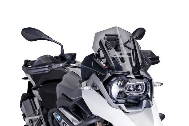 Windschild Puig Sportscheibe mit ABE für BMW R1250GS Adventure, R1250GS, R1200GS, R1200GS Adventure Bj. 2013 - 2024
