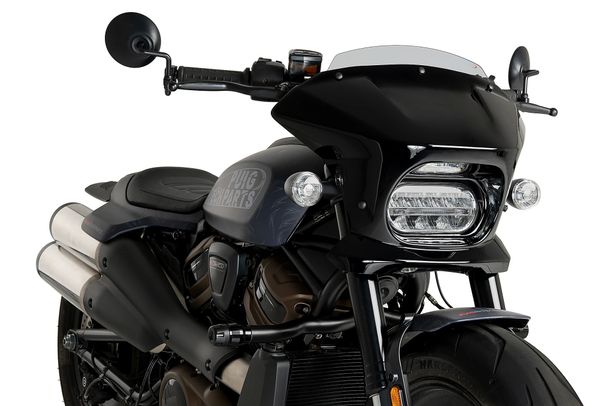 Windschild Puig Fury mit ABE für Harley Davidson Sportster S RH1250S Bj. 2021 - 2026