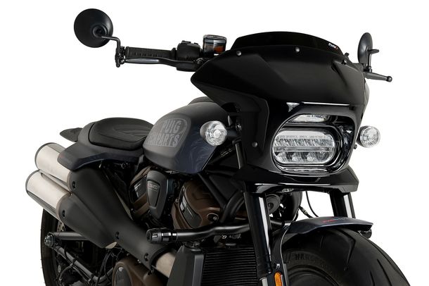 Windschild Puig Fury mit ABE für Harley Davidson Sportster S RH1250S Bj. 2021 - 2026
