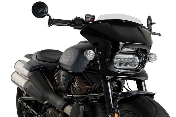 Windschild Puig Fury mit ABE für Harley Davidson Sportster S RH1250S Bj. 2021 - 2026