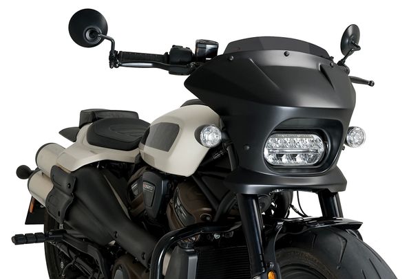 Windschild Puig Fury mit ABE für Harley Davidson Sportster S RH1250S Bj. 2021 - 2026
