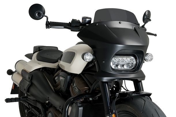 Windschild Puig Fury mit ABE für Harley Davidson Sportster S RH1250S Bj. 2021 - 2026