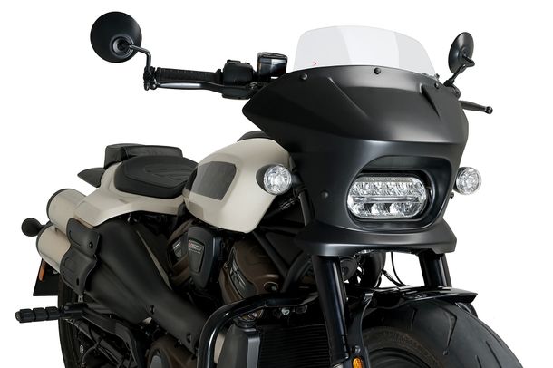 Windschild Puig Fury mit ABE für Harley Davidson Sportster S RH1250S Bj. 2021 - 2026