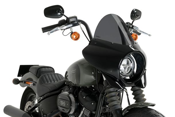 Windschild Puig Mirage mit ABE für Harley Davidson Softail Street BOB Fxbb Bj. 2018 - 2026