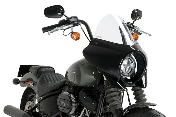 Windschild Puig Mirage mit ABE für Harley Davidson Softail Street BOB Fxbb Bj. 2018 - 2026