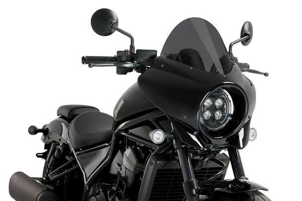 Windschild Puig Mirage mit ABE für Honda CMX 1100 Rebel DCT, CMX 1100 Rebel Bj. 2021 - 2026