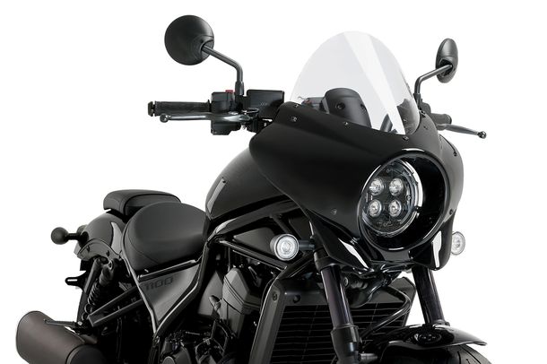 Windschild Puig Mirage mit ABE für Honda CMX 1100 Rebel DCT, CMX 1100 Rebel Bj. 2021 - 2026
