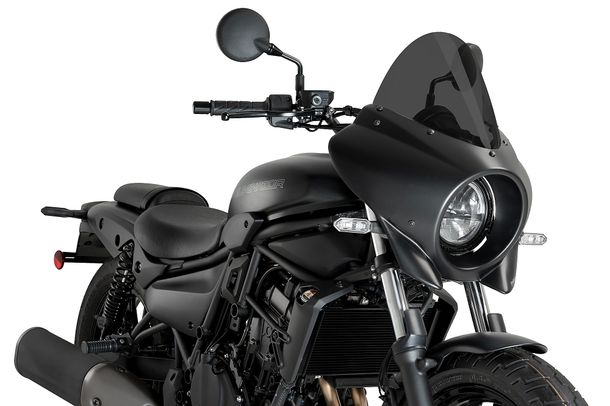 Windschild Puig Mirage 560 x 530 mm mit ABE für Kawasaki Eliminator 500 SE, Eliminator 500 Bj. 2024 - 2026