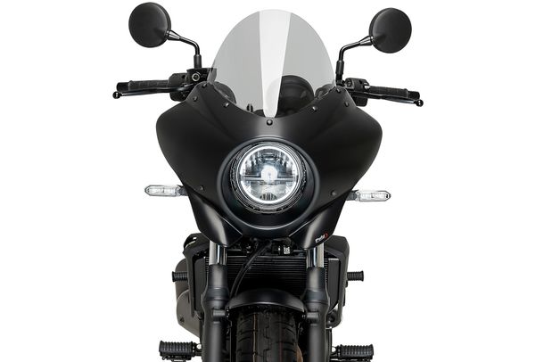 Windschild Puig Mirage 560 x 530 mm mit ABE für Kawasaki Eliminator 500 SE, Eliminator 500 Bj. 2024 - 2026