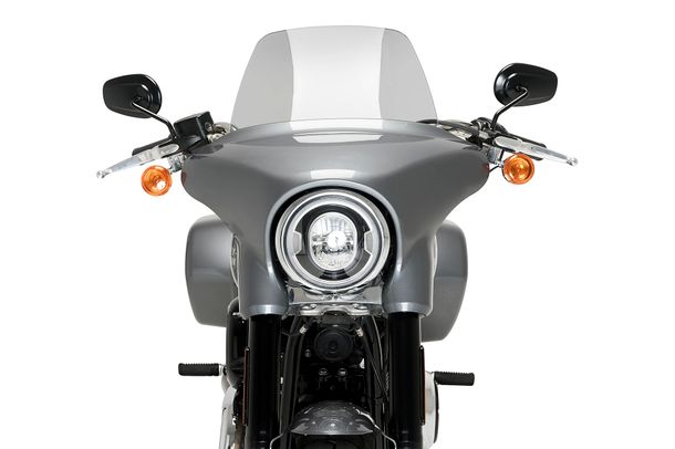 Windschild Puig High-Road Touring 323 x 400 mm mit ABE für Harley Davidson Softail Sport Glide Flsb Bj. 2018 - 2023