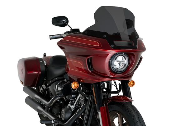 Windschild Puig High-Road Touring 385 x 500 mm mit ABE für Harley Davidson Softail LOW Rider ST Fxlrst Bj. 2022 - 2026