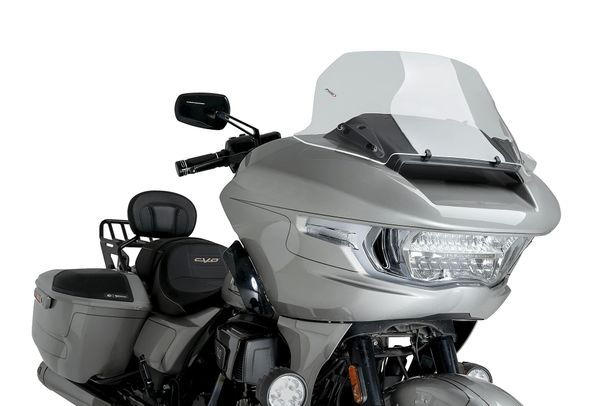 Windschild Puig High-Road Touring 335 x 715 mm mit ABE für Harley Davidson CVO Road Glide Fltrxse, CVO Road Glide ST Fltrxstse Bj. 2023 - 2026