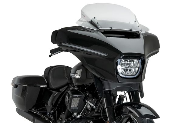 Windschild Puig High-Road Touring 303 x 700 mm mit ABE für Harley Davidson CVO Street Glide Flhxse, Street Glide Flhx Bj. 2023 - 2026