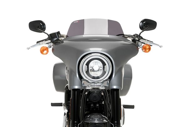 Windschild Puig High-Road Sport 223 x 400 mm mit ABE für Harley Davidson Softail Sport Glide Flsb (Bj. 2018 - 2023)
