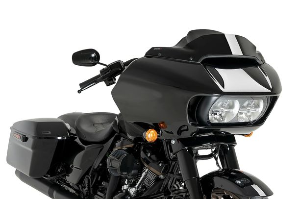 Windschild Puig High-Road Sport 130 x 655 mm mit ABE für Harley Davidson Road Glide Special Fltrxs, Road Glide Fltrx Bj. 2015 - 2024