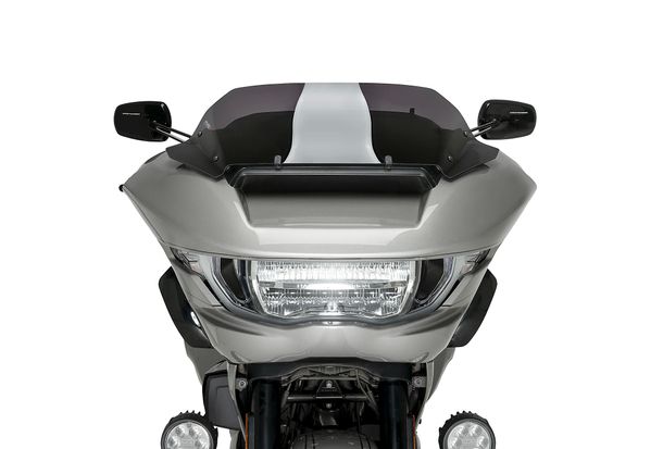 Windschild Puig High-Road Sport 145 x 645 mm mit ABE für Harley Davidson CVO Road Glide Fltrxse, CVO Road Glide ST Fltrxstse Bj. 2023 - 2026