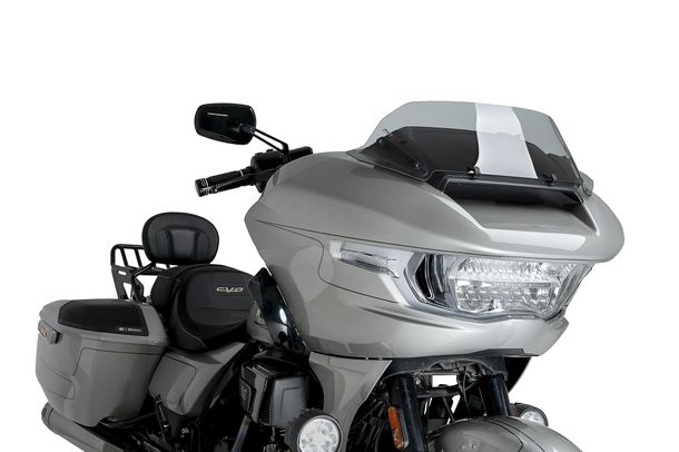 Windschild Puig High-Road Sport 145 x 645 mm mit ABE für Harley Davidson CVO Road Glide Fltrxse, CVO Road Glide ST Fltrxstse Bj. 2023 - 2026