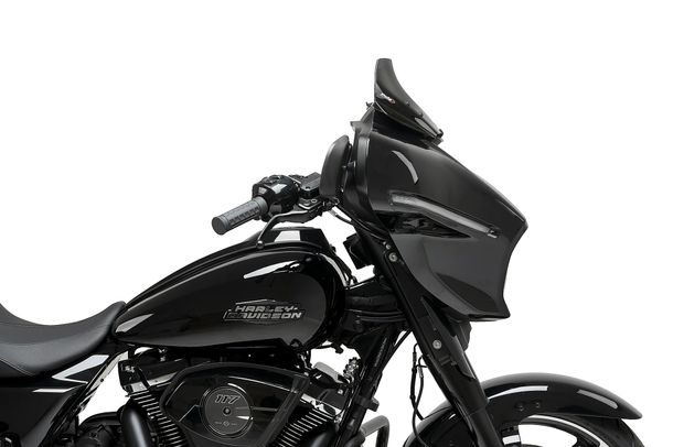Windschild Puig High-Road Sport 220 x 600 mm mit ABE für Harley Davidson CVO Street Glide Flhxse, Street Glide Flhx Bj. 2023 - 2026