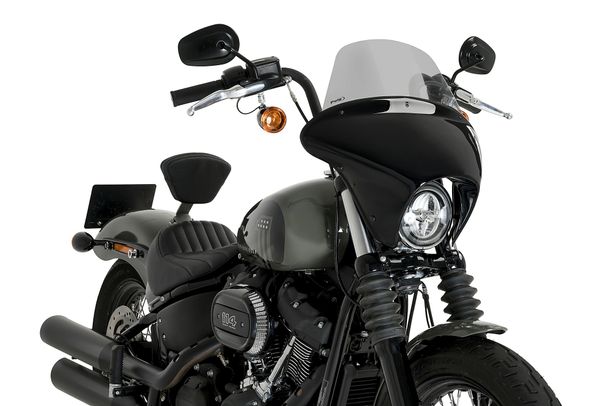 Windschild Puig Batwing SML Touring mit ABE für Harley Davidson Softail Street BOB Fxbb Bj. 2018 - 2026
