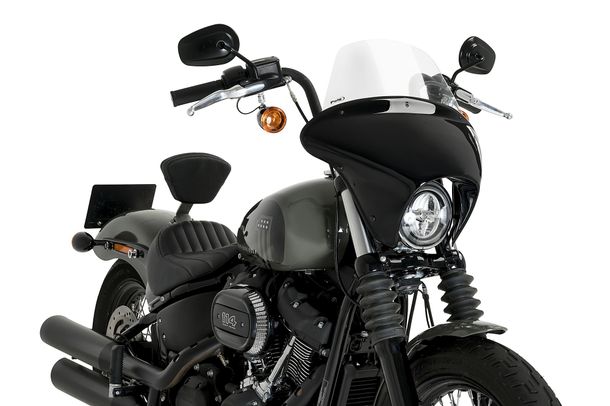 Windschild Puig Batwing SML Touring mit ABE für Harley Davidson Softail Street BOB Fxbb Bj. 2018 - 2026