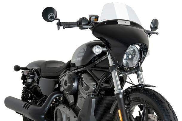 Windschild Puig Batwing SML Touring 490 x 480 mm mit ABE für Harley Davidson Nightster 975 Special Bj. 2023 - 2026