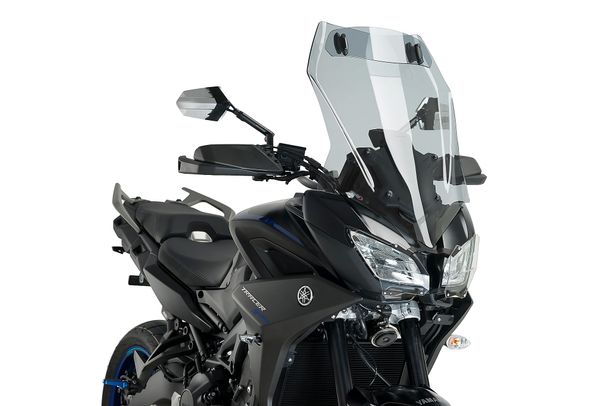 Windschild Puig Touringscheibe mit Visier mit ABE für Yamaha Tracer 900, Tracer 900 GT (Bj. 2018 - 2020)